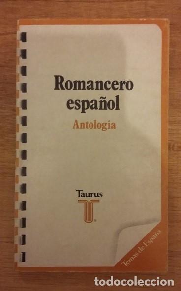 Libros de segunda mano: Romancero Espa&ntilde;ol. Taurus Ediciones 1974 - Foto 1