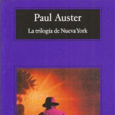 Libri di seconda mano: PAUL AUSTER. LA TRILOGIA DE NUEVA YORK. ANAGRAMA. Lote 98071447