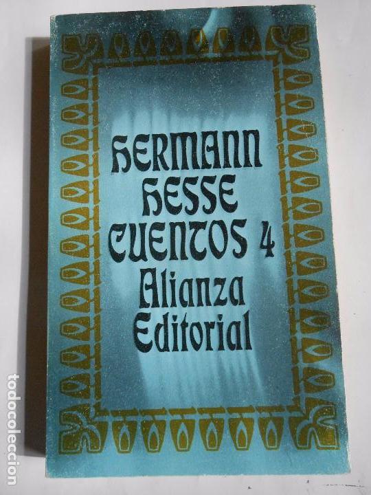 Libros de segunda mano: CUENTOS 4 - HERMANN HESSE - ALIANZA EDITORIAL - 1996 - Foto 1
