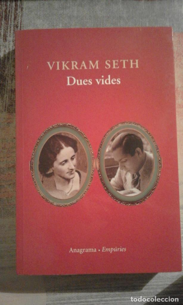 Libros de segunda mano: Dues vides - Vikram Seth - en catal&aacute;n - Foto 1