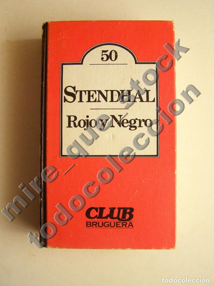 stendhal - rojo y negro - club bruguera 50 - Compra venta en todocoleccion