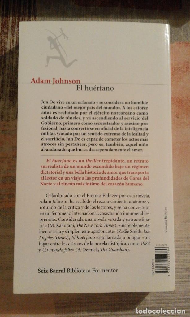 Libros de segunda mano: El hu&eacute;rfano - Adam Johnson - Foto 2