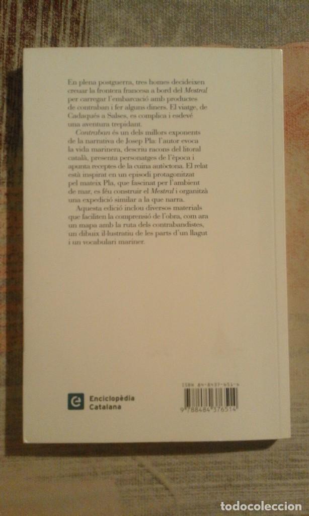 Libros de segunda mano: Contraban - Josep Pla - en catal&agrave; - Foto 2