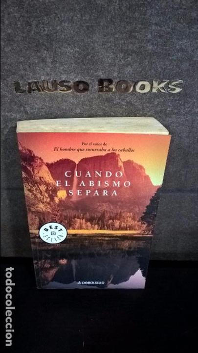 Libros de segunda mano: CUANDO EL ABISMO SEPARA. NICHOLAS EVANS. - Foto 1