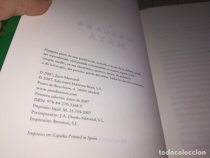 Libros de segunda mano: JUAN MARTORELL - LA MASCARA MAYA - Foto 3