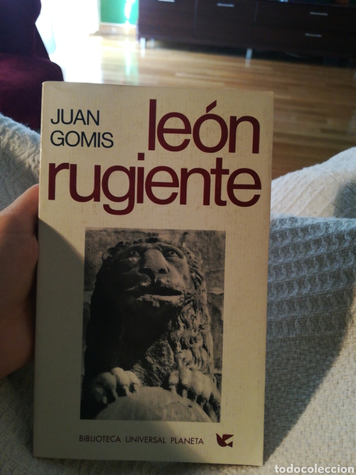 Libros de segunda mano: Le&oacute;n rugiente Juan Gomis - Foto 1