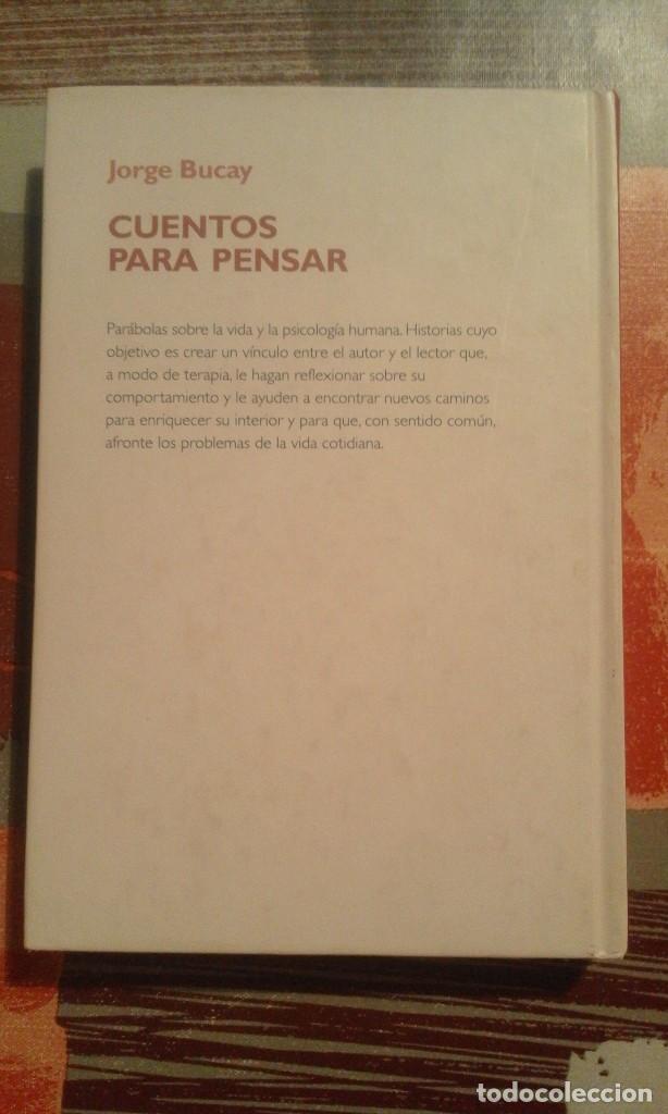 Libros de segunda mano: Cuentos para pensar - Jorge Bucay - Foto 2
