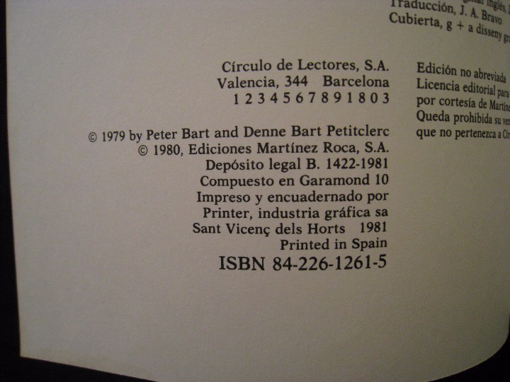 Libros de segunda mano: DESTINOS - PETER Y DENNE BART - CIRCULO DE LECTORES. - Foto 8