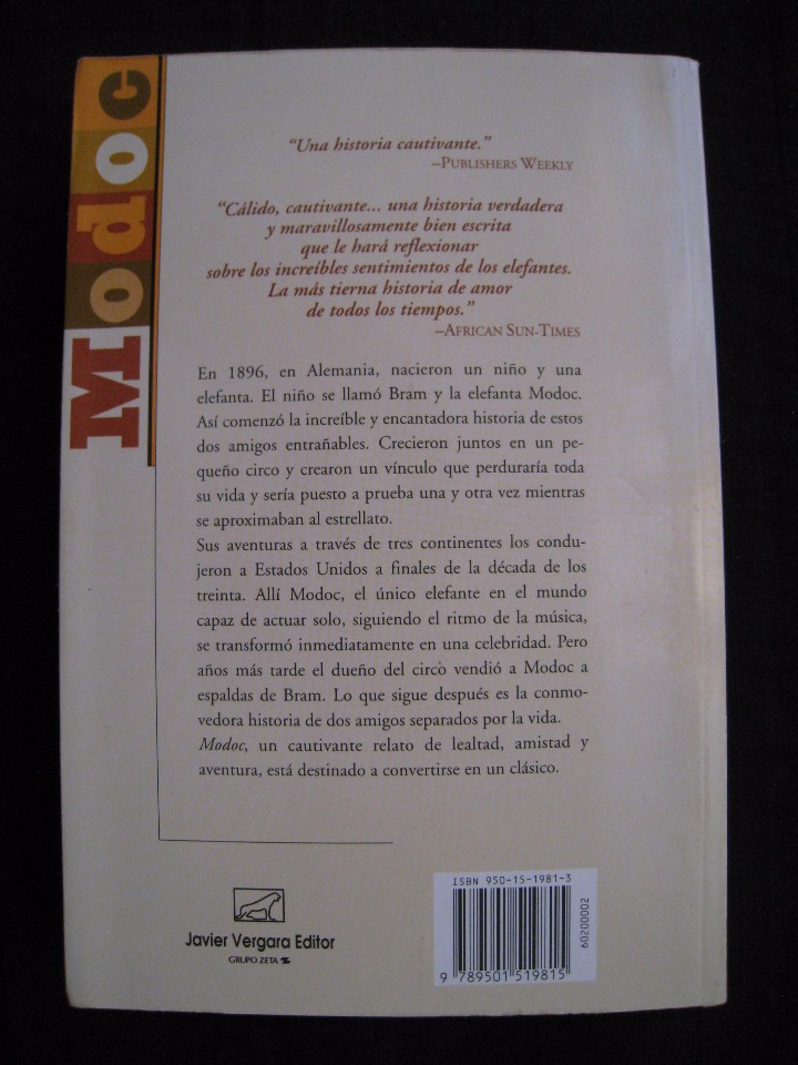 Libros de segunda mano: MODOC - RALPH HELFER - EDICIONES B ARGENTINA S.A. - Foto 13