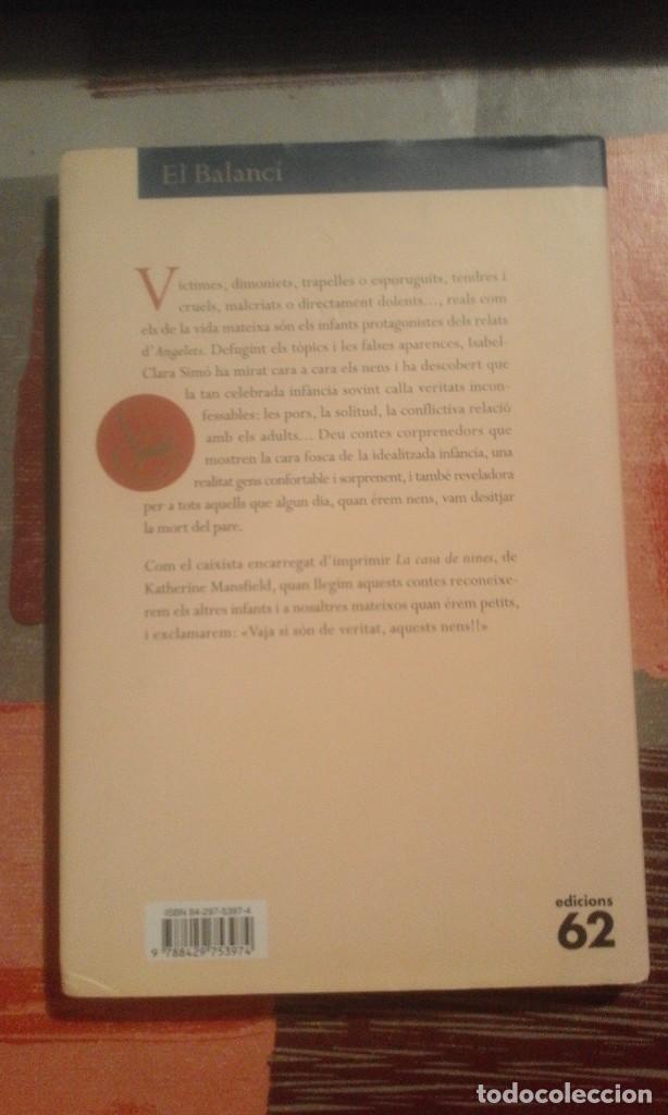 Libros de segunda mano: Angelets - Isabel-Clara Sim&oacute; - en catal&agrave; - Foto 2
