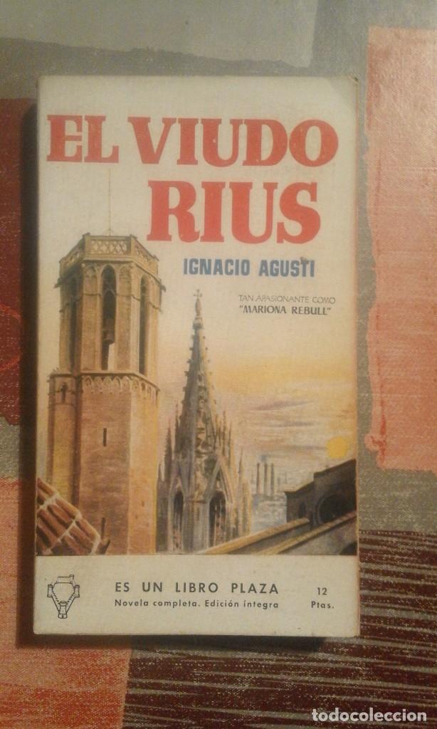 Libros de segunda mano: El viudo Rius - Ignacio Agust&iacute; - 1945 - Foto 1
