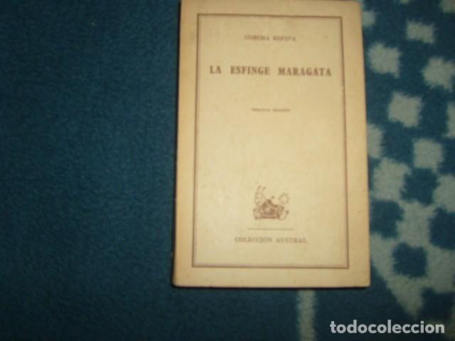 Libros de segunda mano: LA ESFINGE MARAGATA , CONCHA ESPINA - Foto 1