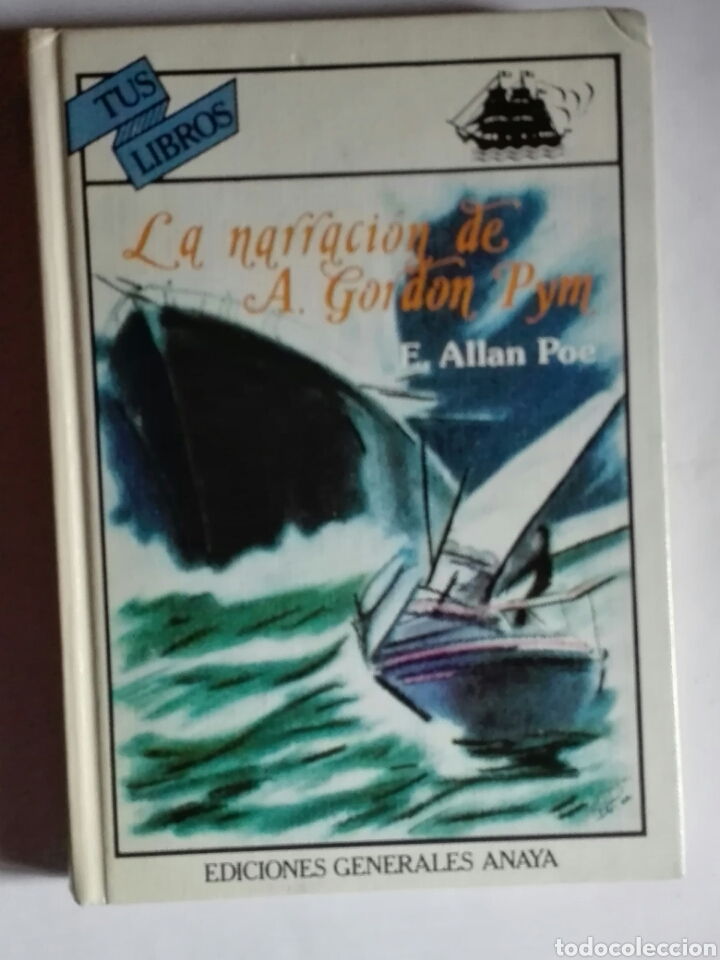 Libros de segunda mano: La narraci&oacute;n de A. Gordon Pym. - Foto 1
