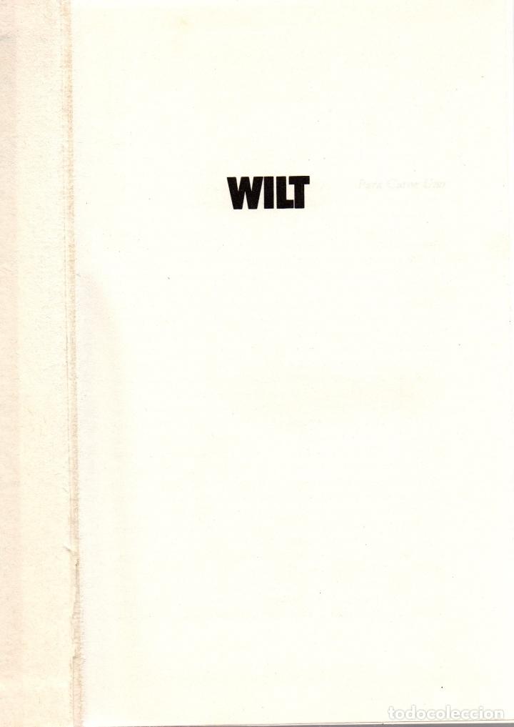 Libros de segunda mano: WILT. TOM SHARPE. - Foto 2