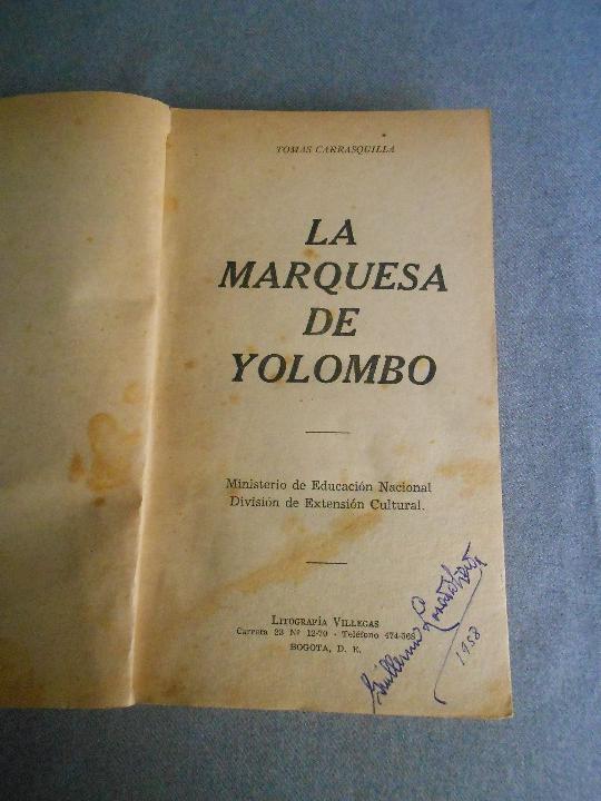 Libros de segunda mano: LA MARQUESA DE YOLOMBO. - Foto 3