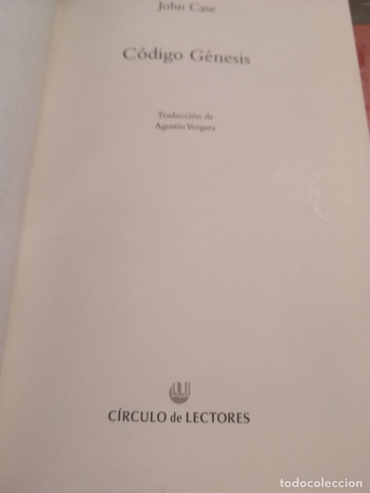 Libros de segunda mano: C&oacute;digo G&eacute;nesis - John Case - Foto 2