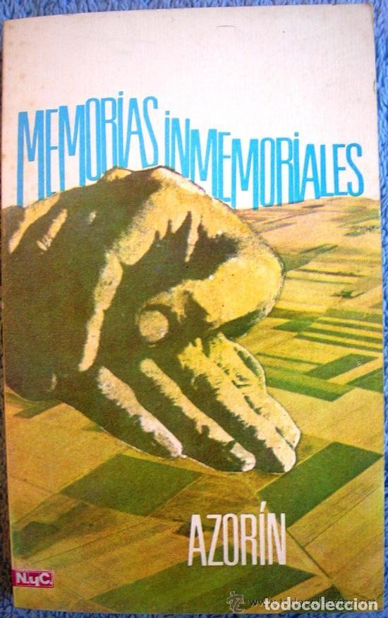 Libros de segunda mano: MEMORIAS INMEMORIALES, AZOR&Iacute;N. - Foto 1