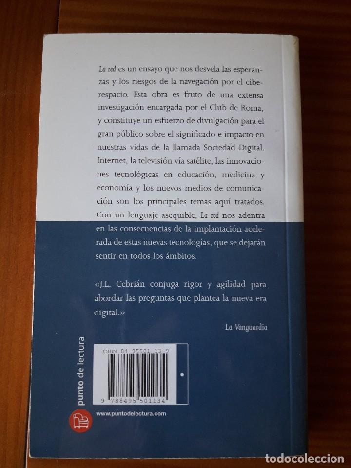 Libros de segunda mano: La red -- Juan Luis Cebri&aacute;n - Foto 2