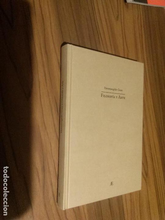 Livres d'occasion: FILOSOF&Iacute;A Y ARTE. HERMENEGILDO GINER. TAPA DURA. BUEN ESTADO. caj. 92