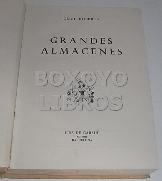 Libros de segunda mano: ROBERTS, Cecil. Grandes almacenes - Foto 2