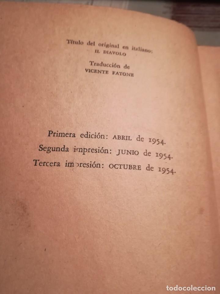 Libros de segunda mano: El diablo - Giovanni Papini - 1954 - Foto 5