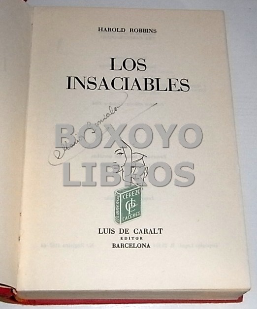Libros de segunda mano: ROBBINS, Harold. Los insaciables - Foto 2