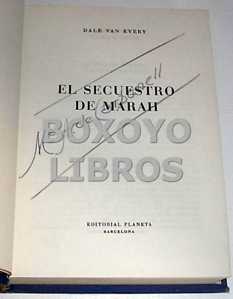 Libros de segunda mano: EVERY, Dale Van. El secuestro de Marah - Foto 2
