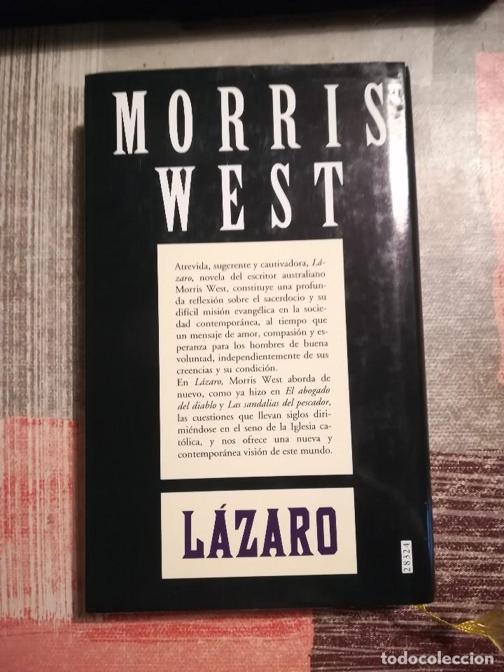 Libros de segunda mano: L&aacute;zaro - Morris West - Foto 2