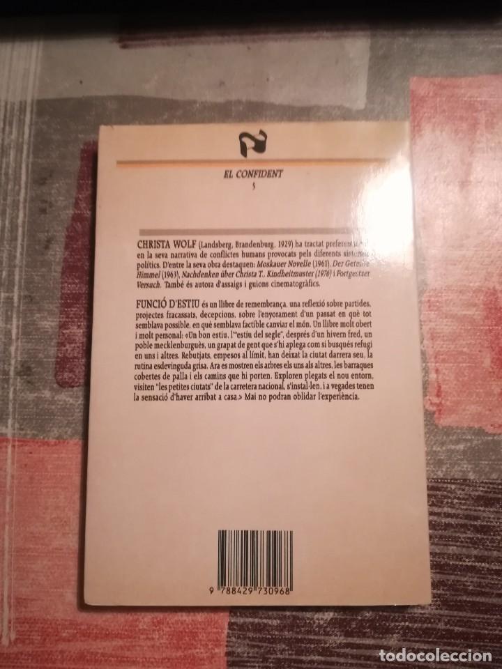 Libros de segunda mano: Funci&oacute; destiu - Christa Wolf - en catal&agrave; - Foto 2