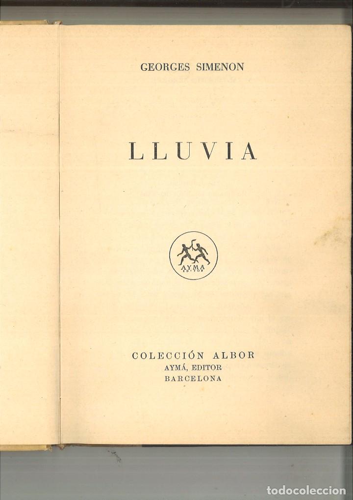 Libros de segunda mano: LLUVIA. Georges Simeon - Foto 1