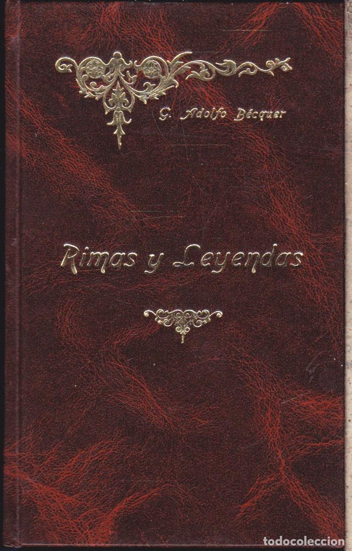 Libros de segunda mano: RIMAS Y LEYENDAS  &middot;&middot;&middot;&middot;&middot; G. ADOLFO BECQUER . - Foto 1