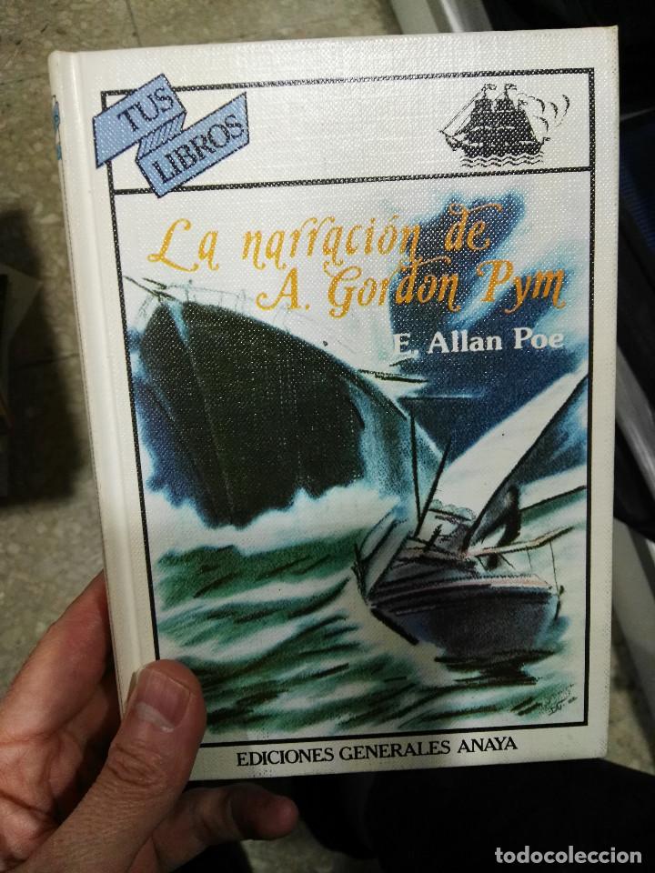 Libros de segunda mano: libro la narracion de a gordon pym @@@