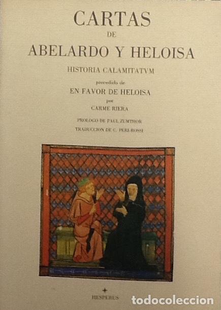 Cartas De Abelardo Y Heloísa. Historia Calamita - Comprar En ...