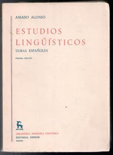 Libros de segunda mano: Estudios lingu&iacute;sticos, Amado Alonso - Foto 1