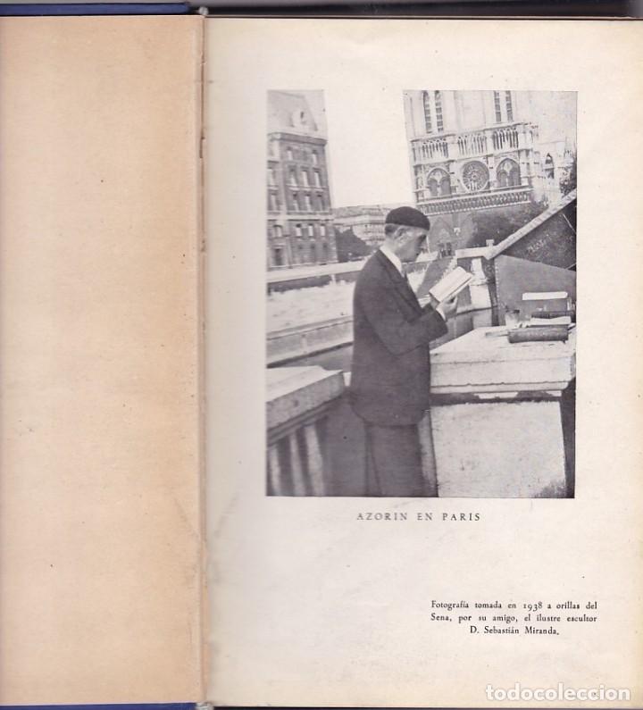 Libros de segunda mano: AZOR&Iacute;N - PAR&Iacute;S - BIBLIOTECA NUEVA 1945 - Foto 2