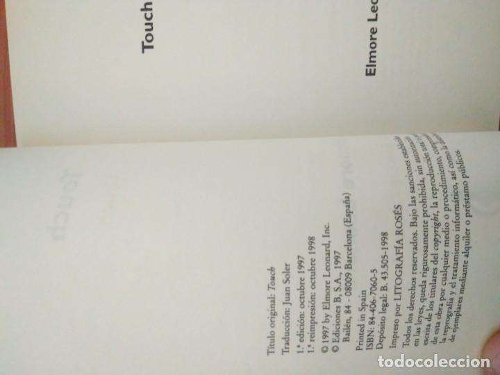 Libros de segunda mano: TOUCH. ELMORE LEONARD. - Foto 2
