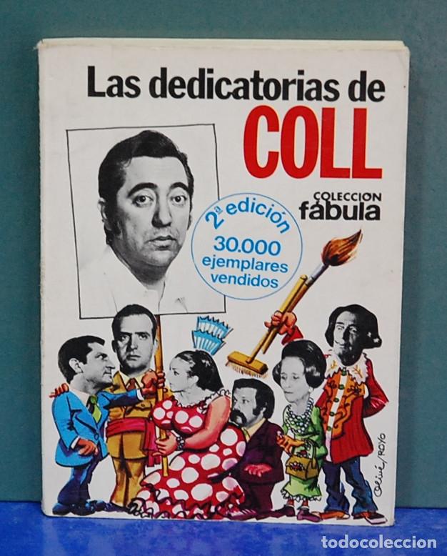 Libros de segunda mano: Las dedicatorias de Coll - Foto 1
