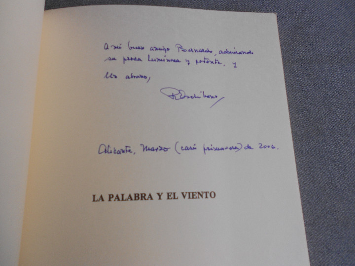 Libros de segunda mano: LA PALABRA Y EL VIENTO - Foto 2