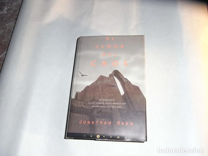 Libros de segunda mano: Jonathan Rabb, El se&ntilde;or del Caos, Ediciones B - Foto 1
