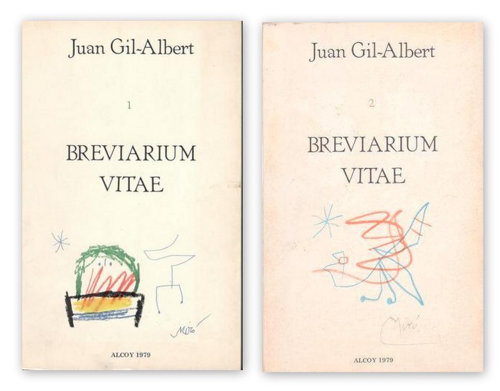Libros de segunda mano: Gil Albert, Juan: Breviarium Vitae 1 y 2 - Foto 1