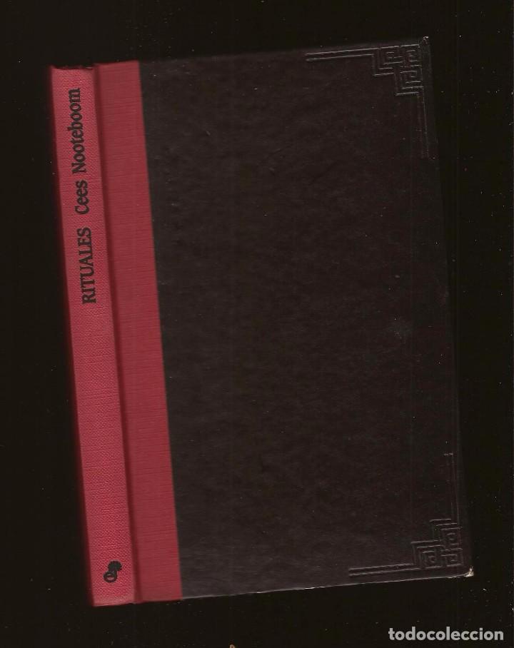 Libros de segunda mano: RITUALES &ndash; CEES NOOTEBOOM &ndash; EDHASA, 1987 &ndash; 1&ordf; EDICI&Oacute;N - Foto 2