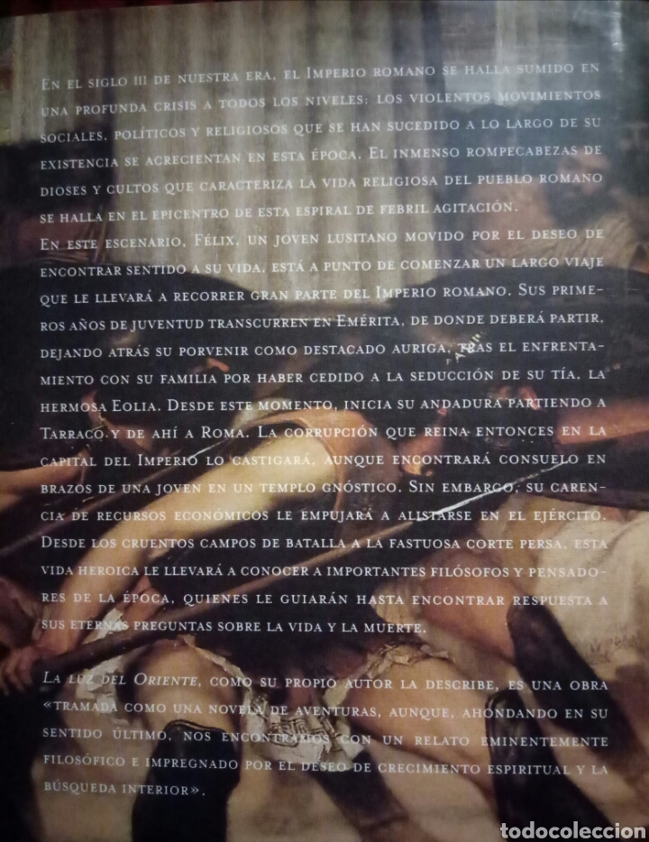 Libros de segunda mano: LA LUZ DE ORIENTE, JESUS SANCHEZ ADALID, EDICIONES B - Foto 2