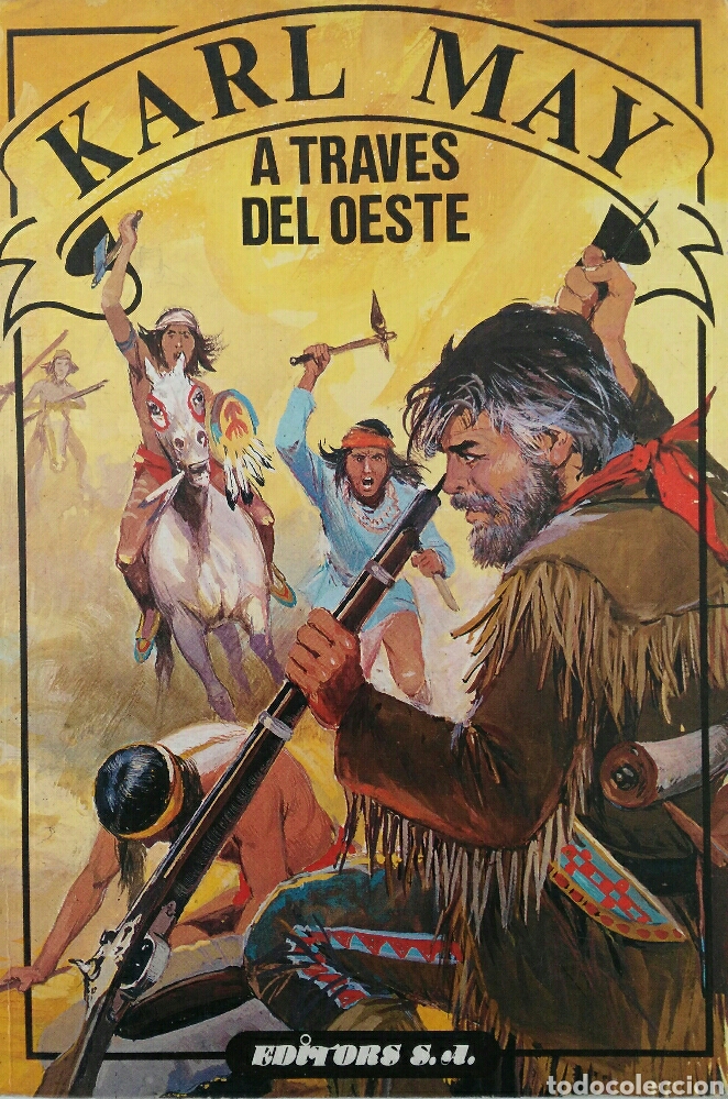 Libros de segunda mano: Karl May A trav&eacute;s del oeste