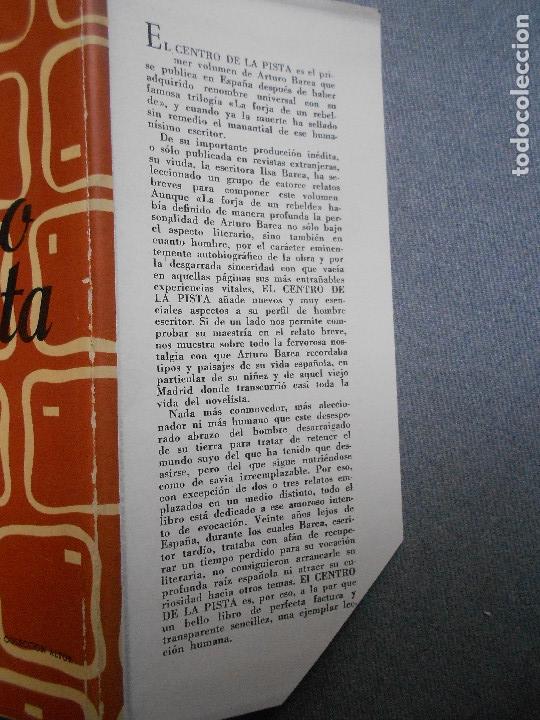 Libros de segunda mano: EL CENTRO DE LA PISTA - Foto 2