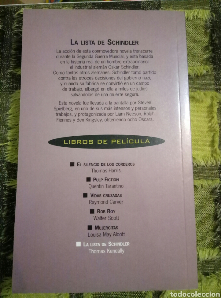 Libros de segunda mano: Libro La lista de Schindler Thomas Keneally 1997 ABC - Foto 2
