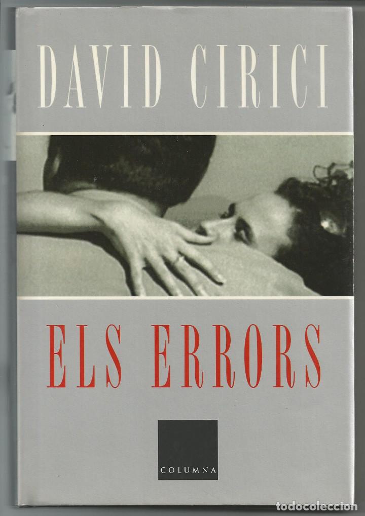 Libros de segunda mano: ELS ERRORS - DAVID CIRICI - EDIT. COLUMNA 2003 - (EN CATAL&Agrave;) - Foto 1