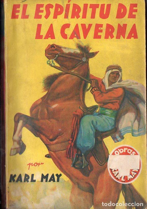 Libros de segunda mano: KARL MAY : EL ESP&Iacute;RITU DE LA CAVERNA (MOLINO, 1937) - Foto 1