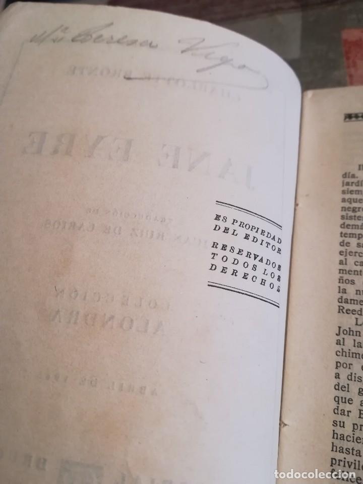 Libros de segunda mano: Jane Eyre - Charlotte Bront&euml; - 1945 - Foto 3