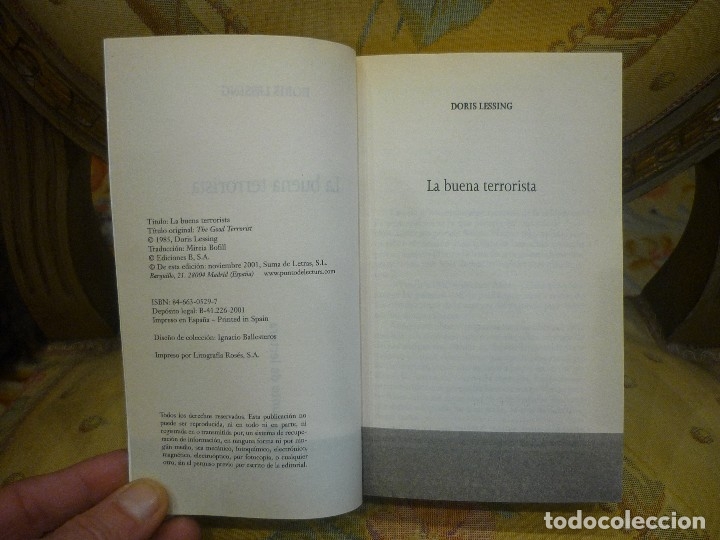 Libros de segunda mano: LA BUENA TERRORISTA, DE DORIS LESSING. - Foto 4