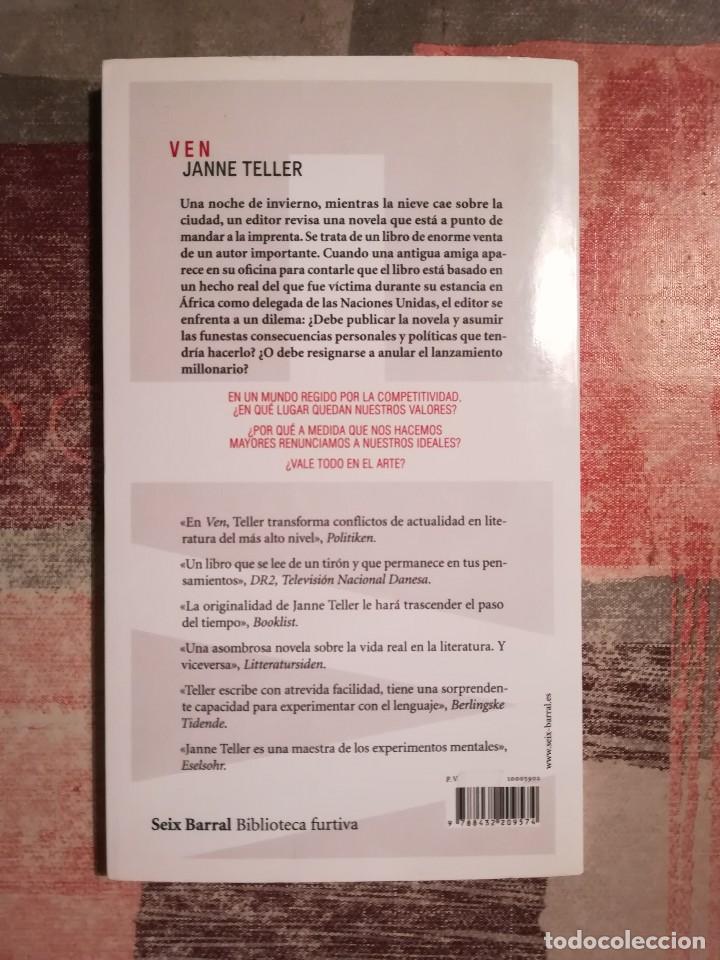 Libros de segunda mano: Ven - Janne Teller - Foto 2